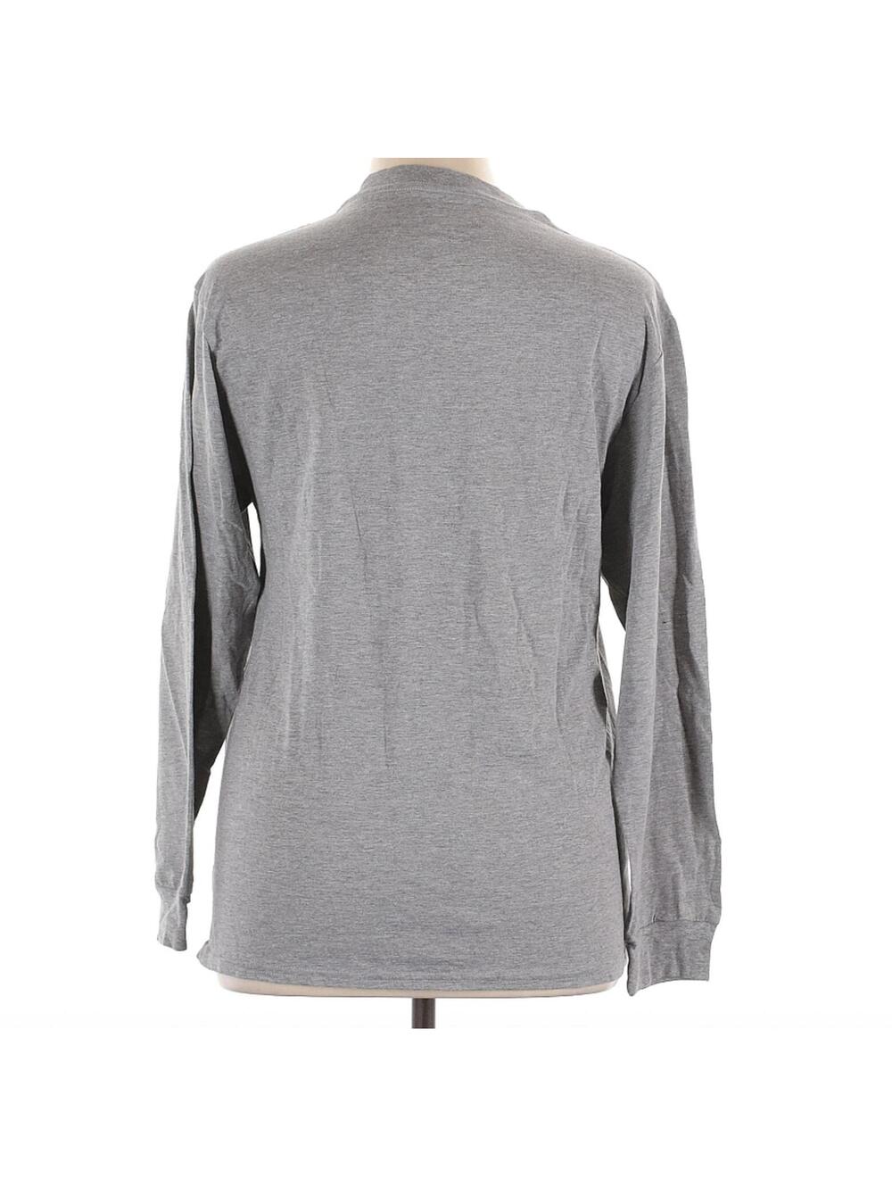 Modern Lux Gray Long Sleeve T-Shirt Size XL Dogs Love Me - Picture 2 of 3